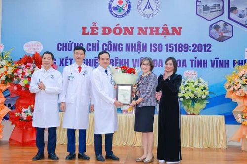 Bệnh viện đa khoa Vĩnh Phúc đạt tiêu chuẩn ISO 15189: 2012