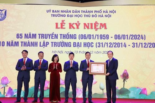Trường ĐH Thủ đô Hà Nội kỷ niệm 65 năm truyền thống