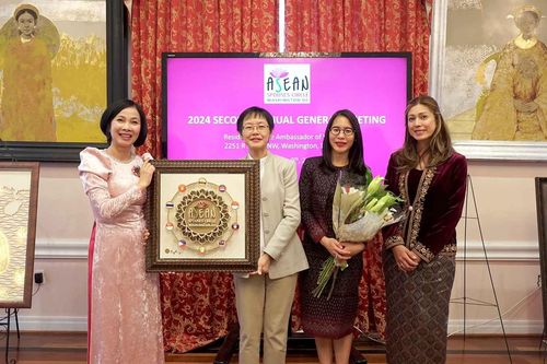 Việt Nam hoàn thành xuất sắc vai trò Chủ tịch Hội Phu nhân ASEAN Washington DC năm 2024
