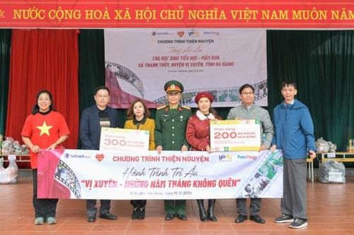 Ấm tình thiện nguyện nơi vùng cao biên giới Vị Xuyên, Hà Giang