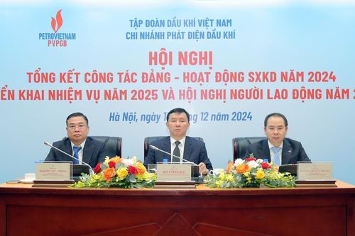 Kết quả năm 2024 của PVPGB đóng góp quan trọng vào thành công chung của Petrovietnam