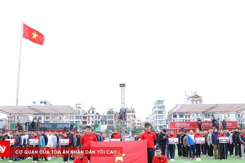 130 vận động viên tranh tài tại Giải bóng đá Thanh niên nông thôn 2024