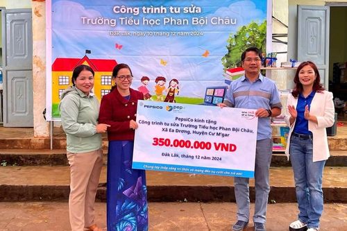 PepsiCo Foods Việt Nam hỗ trợ học sinh đồng bào thiểu số ở Đắk Lắk