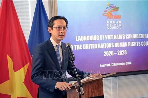 Việt Nam công bố tái ứng cử Hội đồng Nhân quyền LHQ nhiệm kỳ 2026-2028
