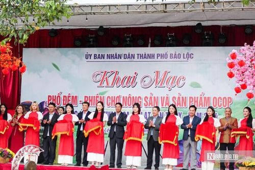 Khám phá phiên chợ nông sản OCOP của Tp.Bảo Lộc