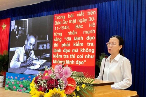 An Phú triển khai các văn bản về kiểm tra, giám sát của Đảng