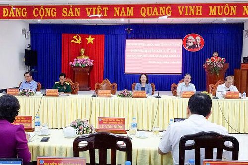Hoàn thành tiếp xúc cử tri sau kỳ họp thứ 8, Quốc hội khóa XV