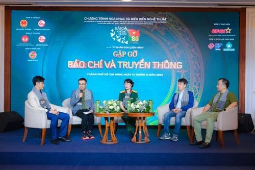 Hòa nhạc và biểu diễn nghệ thuật đặc biệt 'Bài ca không quên' tại Thành phố Hồ Chí Minh