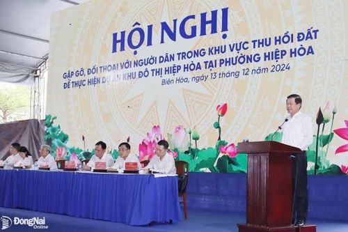 Dự án Khu đô thị Hiệp Hòa: 100% người dân tái định cư tại chỗ, hưởng thụ các giá trị dự án mang lại