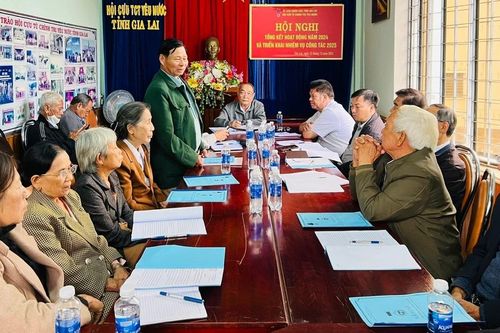 Hội Cựu tù chính trị yêu nước tỉnh Gia Lai tổng kết công tác Hội năm 2024