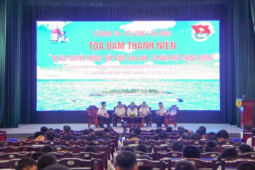 Tuổi trẻ Lữ đoàn 146: Tọa đàm 'Tự hào truyền thống, tiếp bước cha anh – 80 năm một chặng đường'