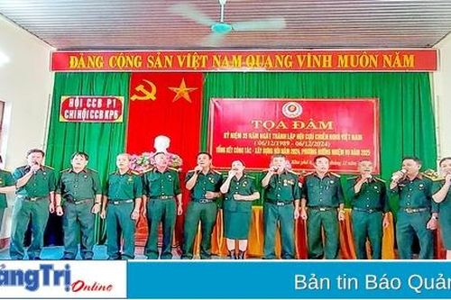 Cựu chiến binh Phường 1 phát huy truyền thống Bộ đội Cụ Hồ