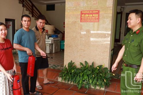 TP. Phổ Yên: Duy trì hiệu quả các mô hình quần chúng bảo vệ an ninh trật tự