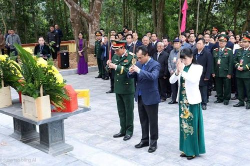 Thái Nguyên: Đưa vào sử dụng công trình tu bổ, tôn tạo Di tích lịch sử quốc gia địa điểm thành lập Đội Cứu quốc quân II