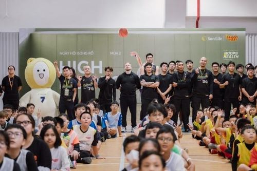 Sun Life tổ chức mùa hai - ngày hội bóng rổ High Hoops bật cao sức trẻ