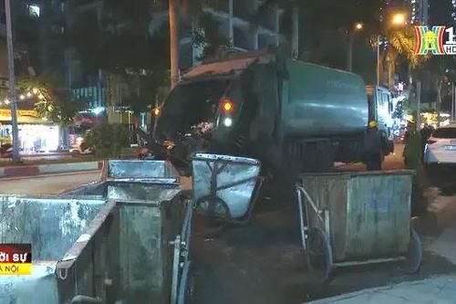 Xử lý xe chở rác vi phạm quy trình
