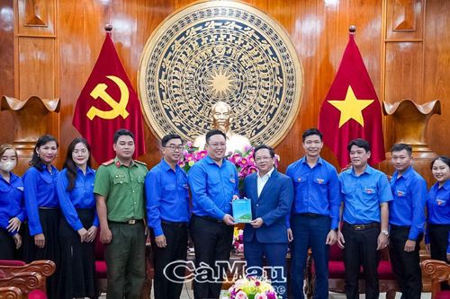 Phó bí thư Thường trực Tỉnh ủy Nguyễn Đức Hiển gặp gỡ đoàn đại biểu dự Đại hội Hội LHTN Việt Nam