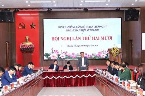 Chương Mỹ ưu tiên thực hiện 3 dự án trọng điểm trong năm 2025