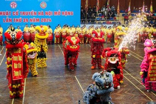 Hơn 1200 vận động viên tranh tài tại Giải võ thuật cổ truyền Hà Nội mở rộng 2024