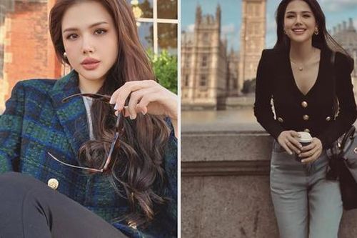 Style mùa đông sexy của 'nàng dâu hào môn' Phanh Lee ở trời Tây