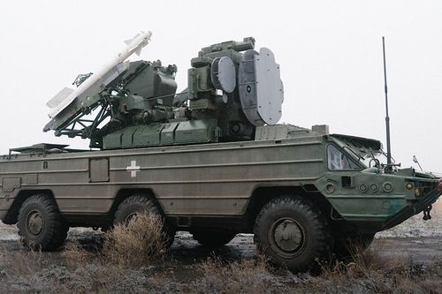 Ukraine lắp tên lửa của tiêm kích lên xe phòng không