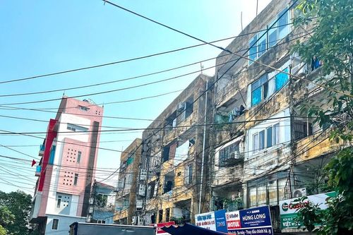 Thấp thỏm trong chung cư xuống cấp
