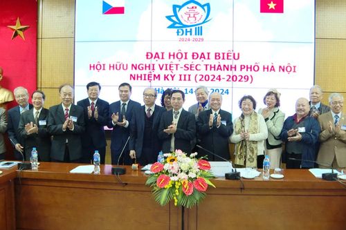 Hội hữu nghị Việt - Séc TP Hà Nội tổ chức đại hội tổng kết