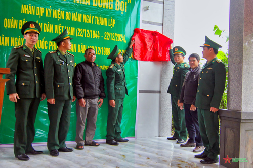 Bộ đội Biên phòng tỉnh Thừa Thiên Huế khánh thành và bàn giao 'Nhà đồng đội'