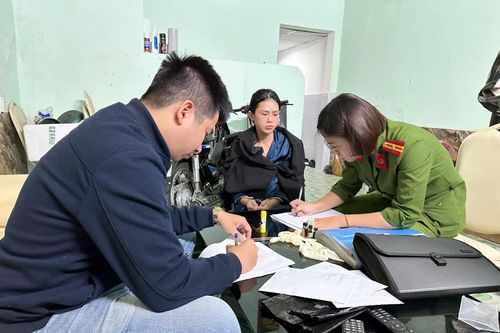 Công an quận Thanh Khê bắt giữ 2 vợ chồng cùng mua bán trái phép chất ma túy