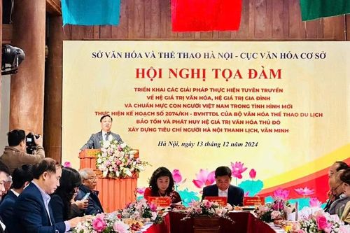 Xây dựng tiêu chí người Hà Nội 'hào hoa, thanh lịch, nghĩa tình, văn minh'