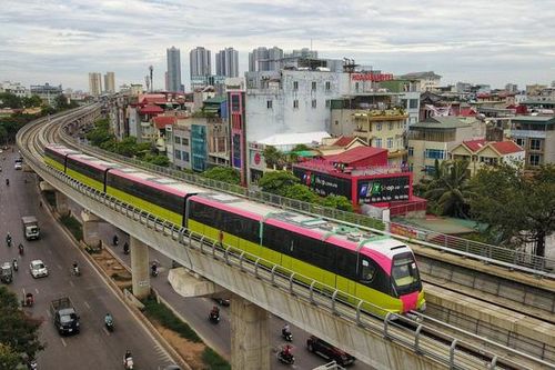 Đường sắt đô thị Nhổn - ga Hà Nội đạt tiến độ tổng thể khoảng 80,3%