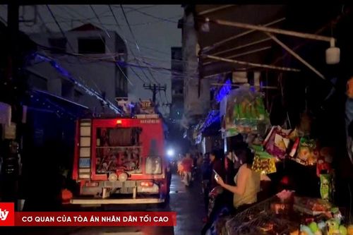 Cháy hệ thống điện năng lượng mặt trời ở nhà cao tầng TP.HCM