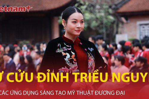 Khi biểu tượng thiêng thời phong kiến là cảm hứng cho mỹ thuật đương đại