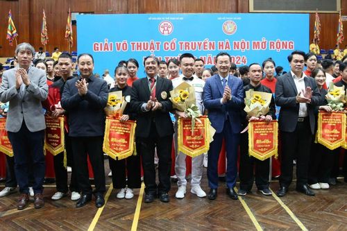 62 môn phái, võ phái tham dự Giải võ thuật cổ truyền Hà Nội mở rộng