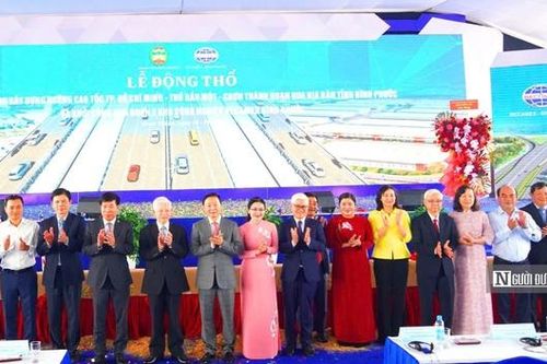 Chính thức động thổ tuyến đường cao tốc Tp.HCM – Bình Dương - Chơn Thành