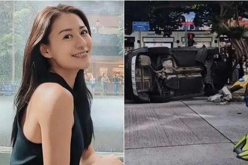 Nữ người mẫu đình đám nhập viên sau tai nạn lật xe ô tô
