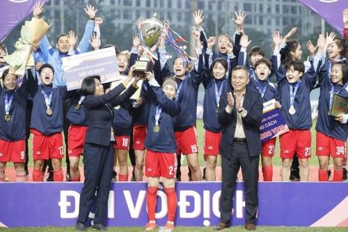 Than Khoáng sản Việt Nam vô địch giải bóng đá Nữ Cúp Quốc gia 2024