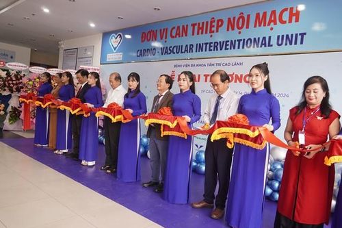 Bệnh viện Đa khoa Tâm Trí Cao Lãnh khai trương Đơn nguyên can thiệp nội mạch