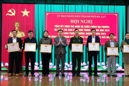Đà Lạt: Thực hiện tốt công tác quân sự, quốc phòng địa phương năm 2024