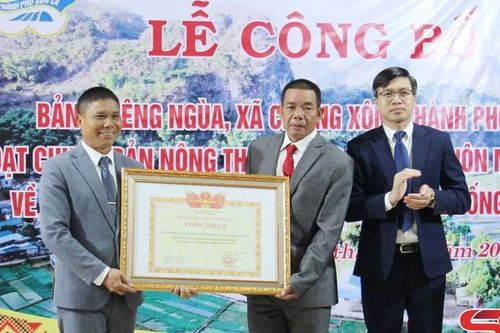 Bản Phiêng Ngùa đạt chuẩn nông thôn mới, nông thôn mới kiểu mẫu