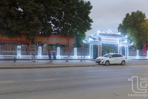 Phú Lương: Xã hội hóa hơn 400 triệu đồng lắp đặt hệ thống đèn chiếu sáng
