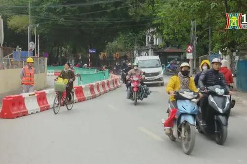 Phân luồng giao thông phục vụ thi công nhà ga S11