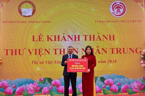 Khánh thành thư viện Danh nhân văn hóa Thân Nhân Trung