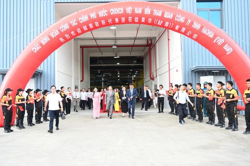 Khánh thành nhà máy sản xuất lốp ô tô lớn nhất Việt Nam