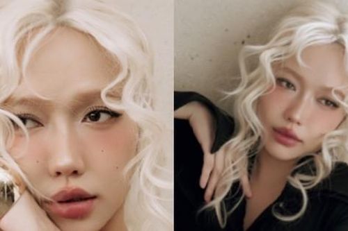 Diệu Nhi trông khác lạ với màu tóc bạch kim, fan nghi cosplay Rosé BLACKPINK