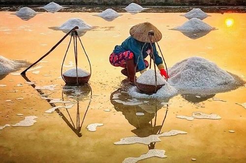 Nghề làm muối Sa Huỳnh được công nhận là di sản văn hóa phi vật thể quốc gia