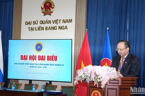 Ông Đỗ Xuân Hoàng được bầu làm Chủ tịch Liên hiệp các tổ chức người Việt Nam tại Liên bang Nga