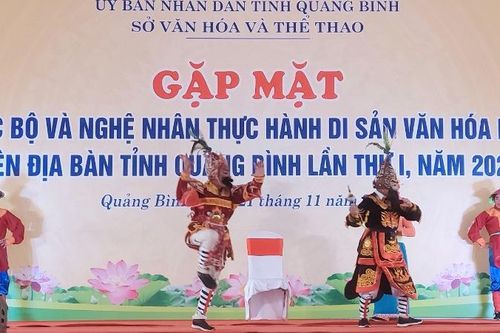 Quảng Bình có thêm 3 di sản văn hóa phi vật thể quốc gia