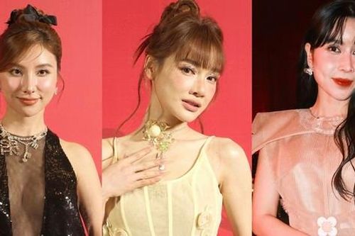 Vắng bóng Trường Giang, Nhã Phương diện outfit quyến rũ 'đọ sắc' với Lưu Hương Giang và Hạnh Sino