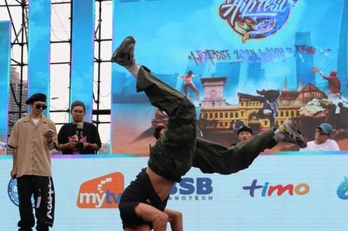 Bạn trẻ TP. HCM hào hứng xem Lễ hội văn hóa hip hop Quốc tế